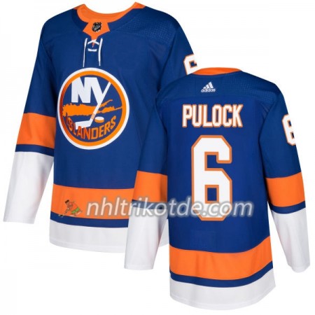 New York Islanders Trikot Ryan Pulock 6 Adidas 2017-2018 Royal Authentic - Herren